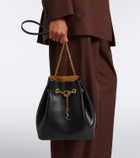 Saint Laurent Le Sailor Small leather bucket bag