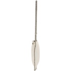Stella McCartney Off-White Holographic Falabella Shoulder Bag