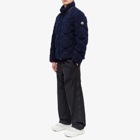 Moncler Men's Aniara Borg Padded Jacket in Navy