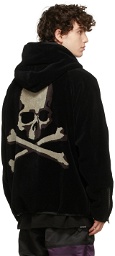 mastermind JAPAN Black Chenille Skull Jacket
