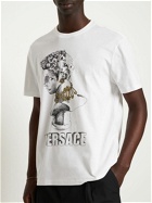 VERSACE - Sculpture Print Cotton Jersey T-shirt