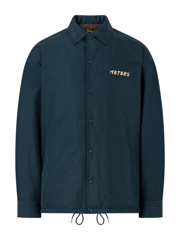 Photo: Visvim - Embroidered Wool and Silk-Blend-Gabardine Jacket - Green