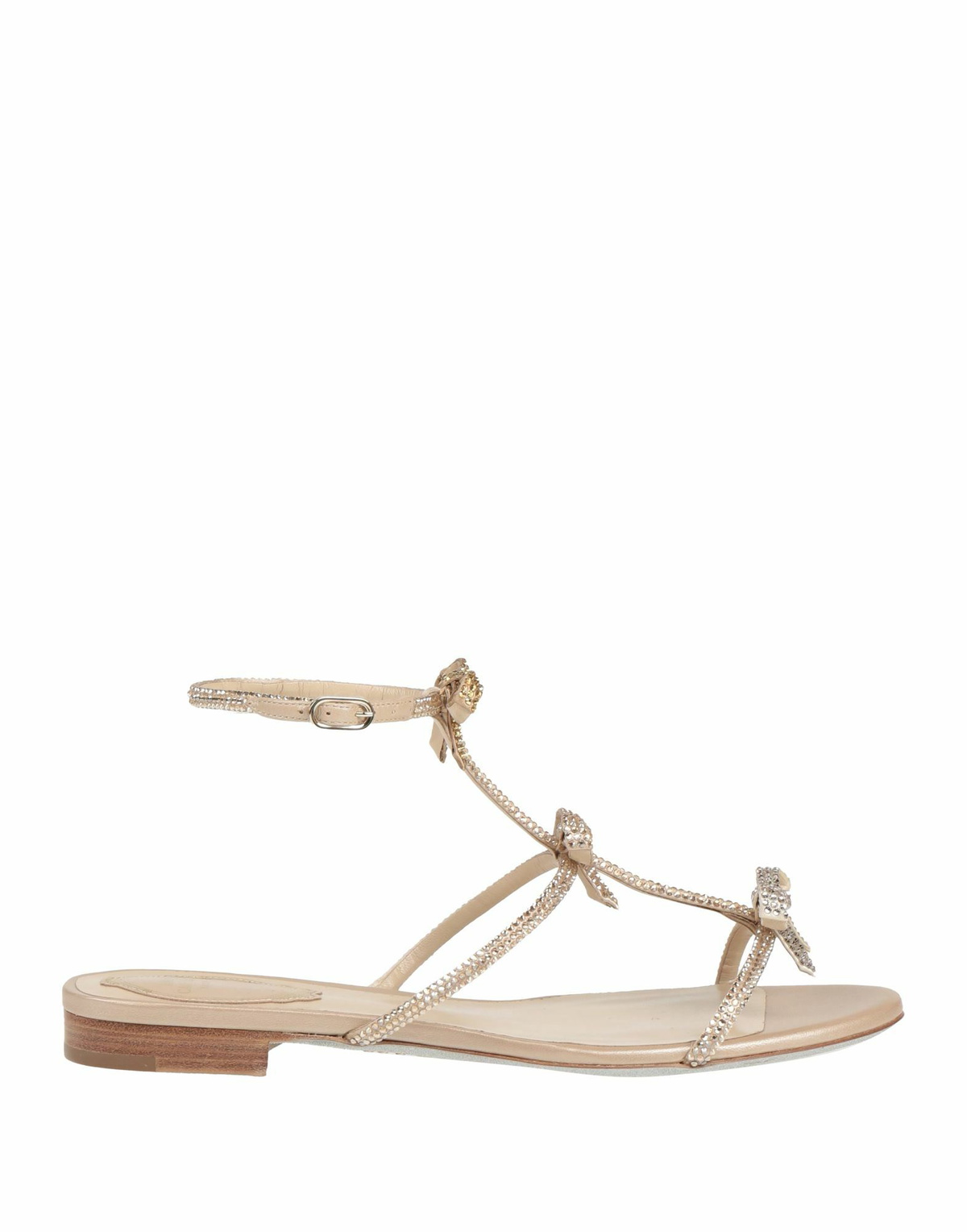 Rene' Caovilla Womens Sandals in Beige