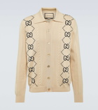 Gucci - GG intarsia cotton cardigan