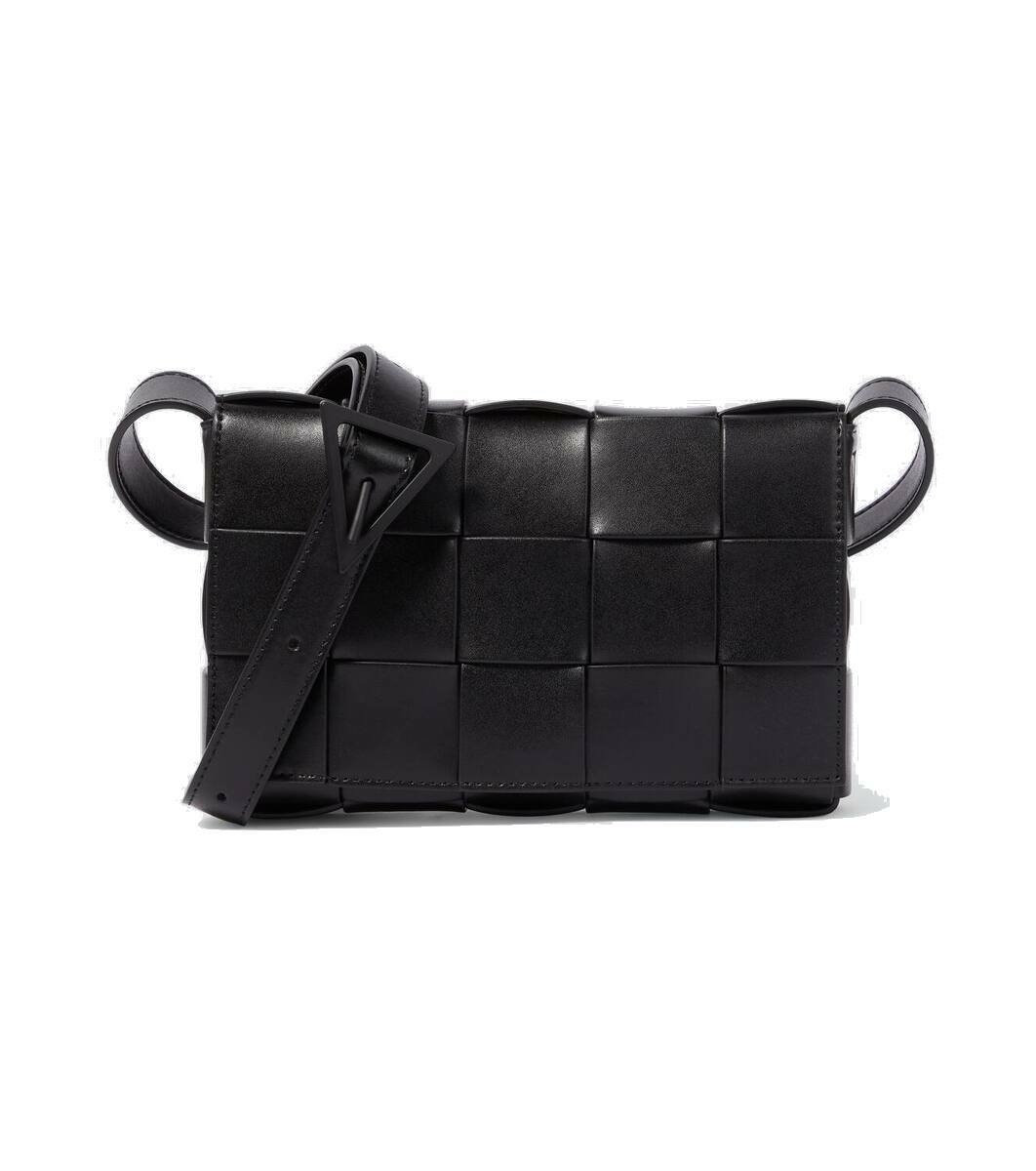 Photo: Bottega Veneta Cassette Small leather crossbody bag