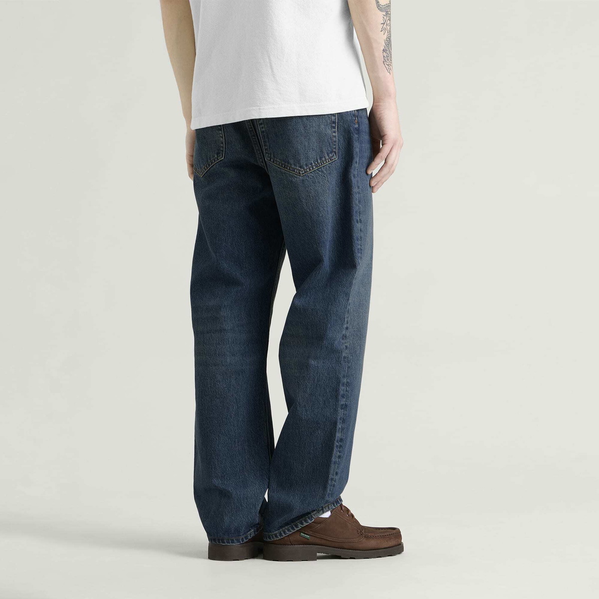 NN07 Men's Otis Relaxed Jeans in Stonewashed