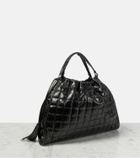 Gucci Deco Large quilted leather shoulder bag