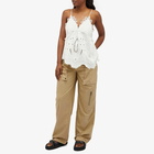 Isabel Marant Women's Jolande Cargo Pants in Khaki