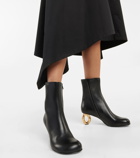 JW Anderson - Chain leather ankle boots