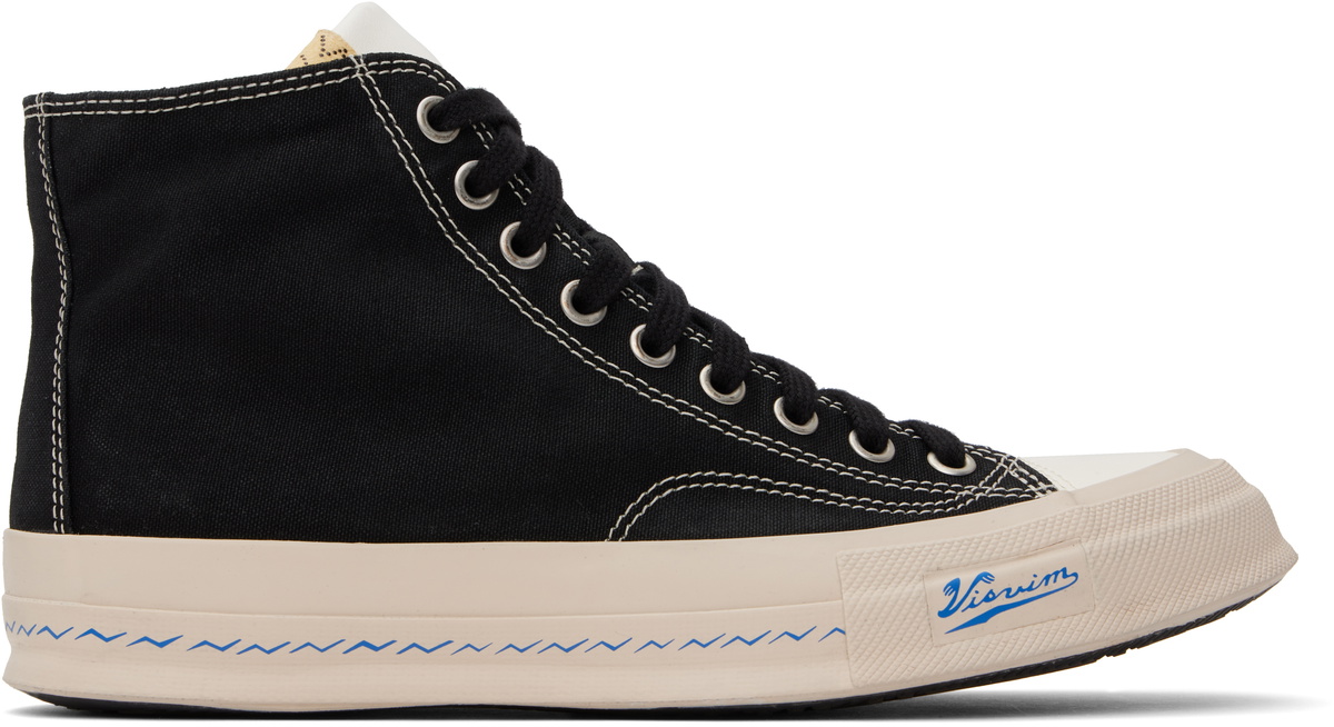 Visvim Black Skagway G. Hi Pattern Sneakers Visvim