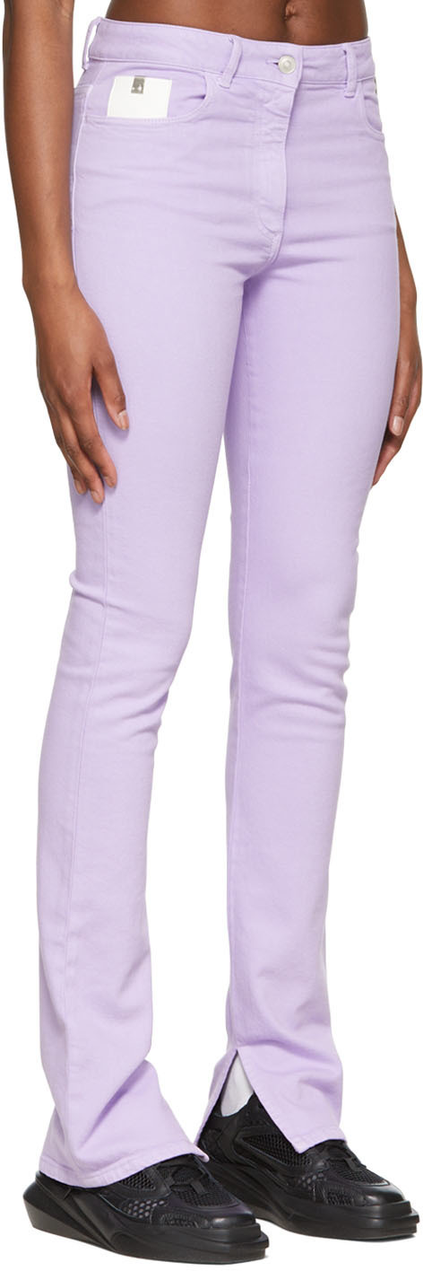 1017 ALYX 9SM Purple Cotton Jeans