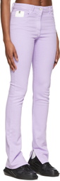 1017 ALYX 9SM Purple Cotton Jeans
