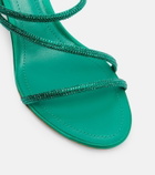 Rene Caovilla Crystal-embellished sandals