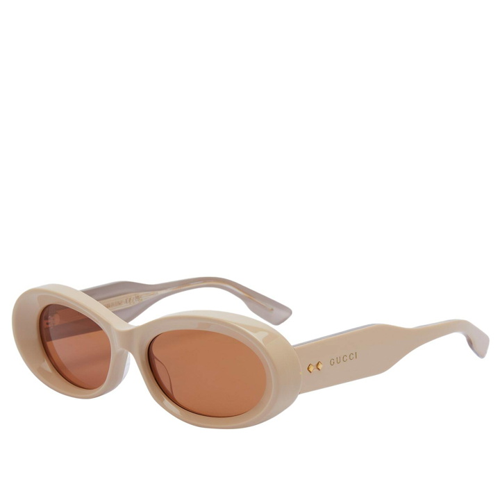 Photo: Gucci Women's GG1527S Sunglasses in Beige/Brown 