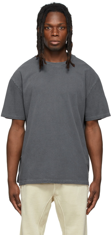 Photo: Ksubi Grey Biggie T-Shirt