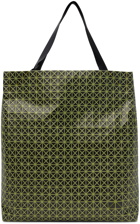 BAO BAO ISSEY MIYAKE Green & Black Cart S Reflector Tote