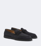 Tod's Suede penny loafers