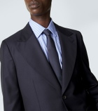 Rubinacci Single-breasted virgin wool blazer