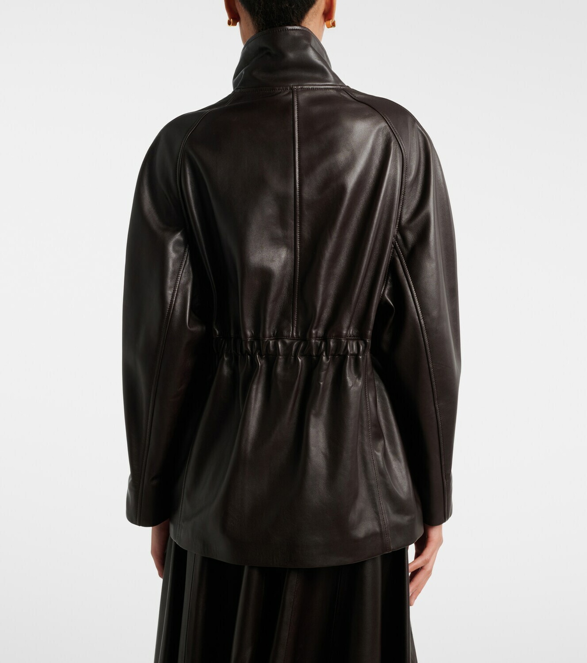 Nour Hammour Quai leather jacket