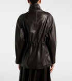Nour Hammour Quai leather jacket