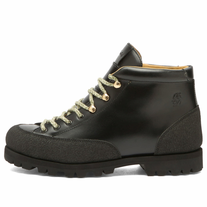 Photo: Drôle de Monsieur Men's x Paraboot Yosemite Leather Boot in Black