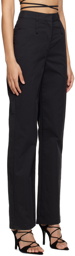 ioannes Black Tailored Trousers