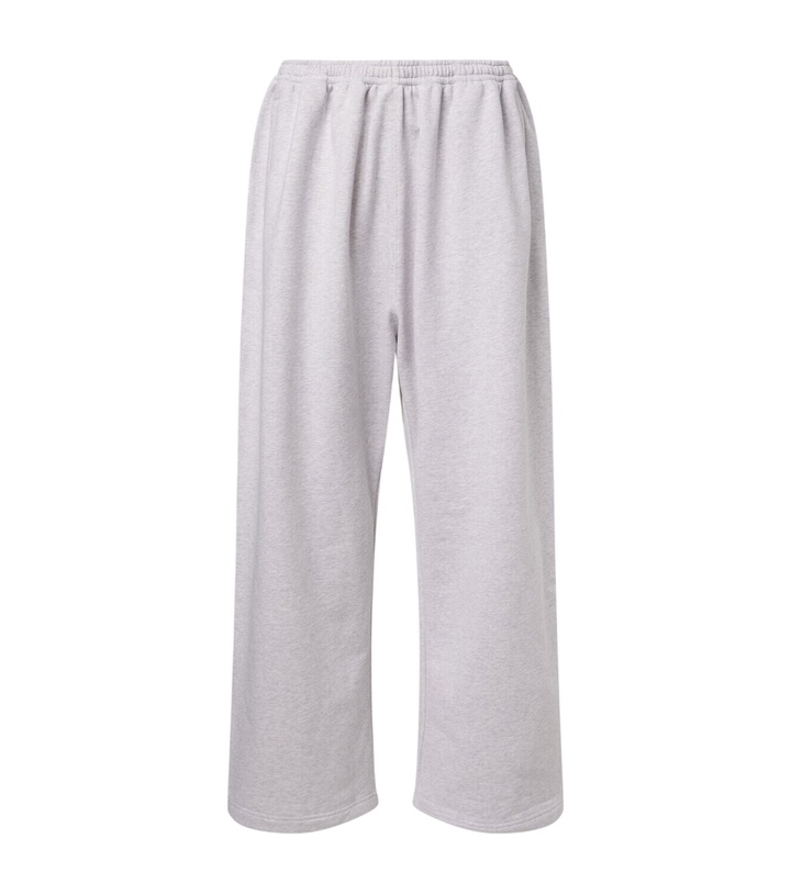 Photo: Acne Studios Logo cotton-blend fleece sweatpants