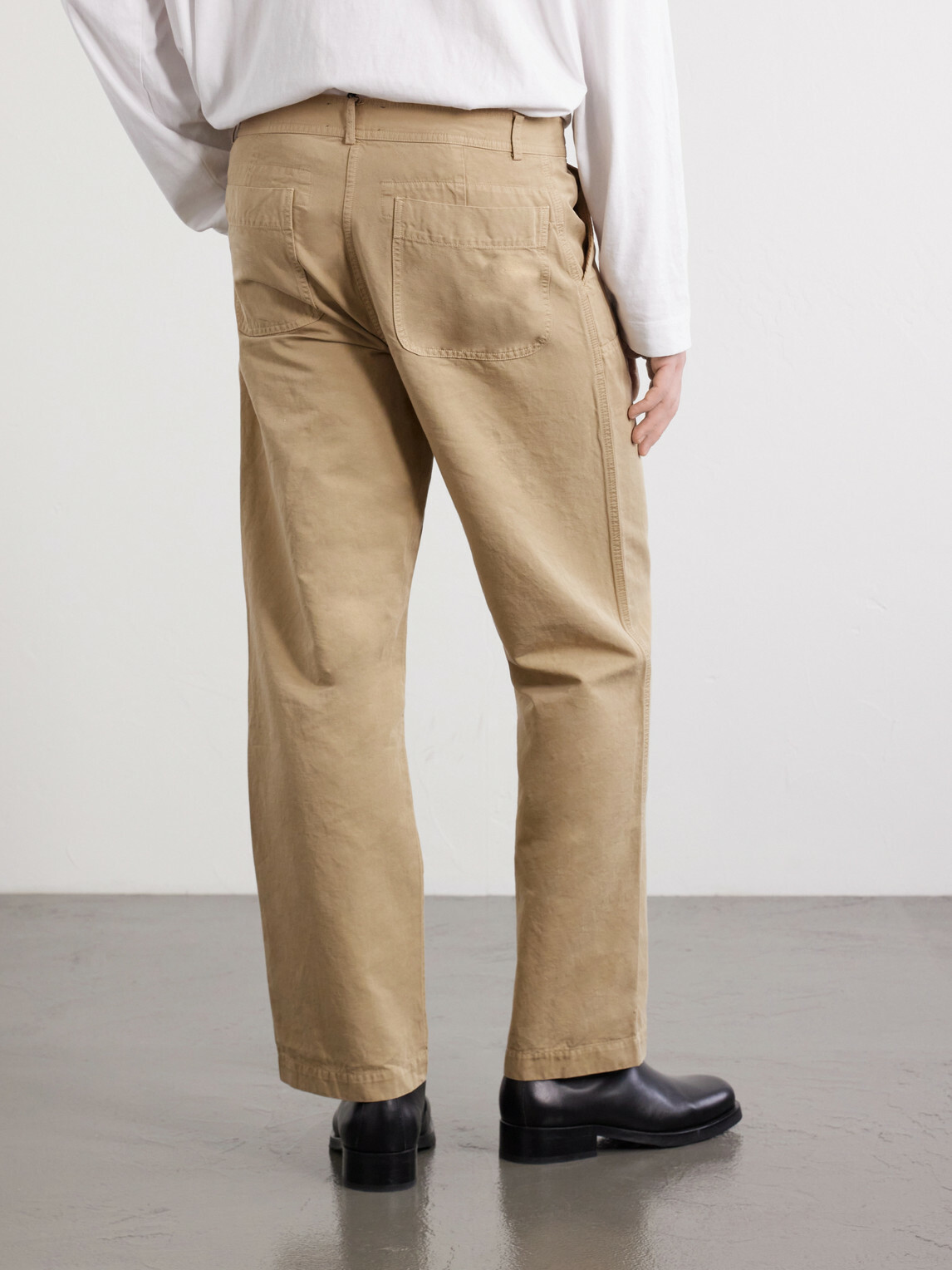 Mr P. - Straight-Leg Cotton and Linen-Blend Trousers - Neutrals