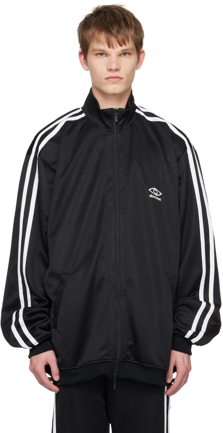 Doublet Black Invisible Track Jacket Doublet