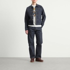 Human Made Men's Straight Leg Selvedge Past Denim Jeans in Indigo