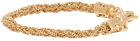 Emanuele Bicocchi Gold Crocheted Bracelet