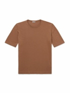 Caruso - Slim-Fit Cotton T-Shirt - Brown