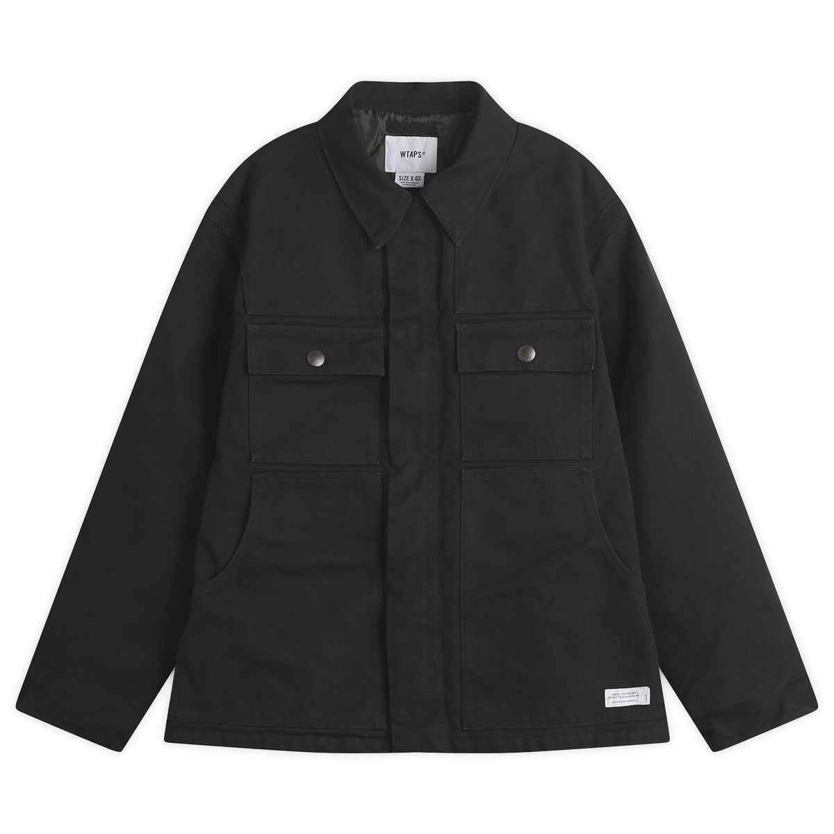 WTAPS Men's Pertex Track Jacket in Black WTAPS