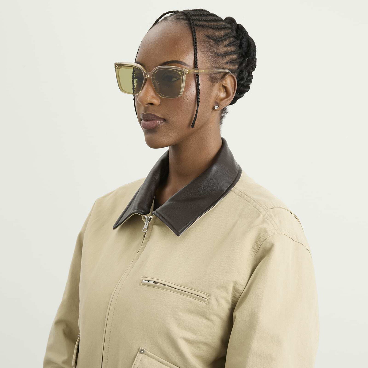 Gentle Monster Piana Sunglasses in Brown 