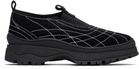Nicole Saldaña Black Sacha Suede Sneakers