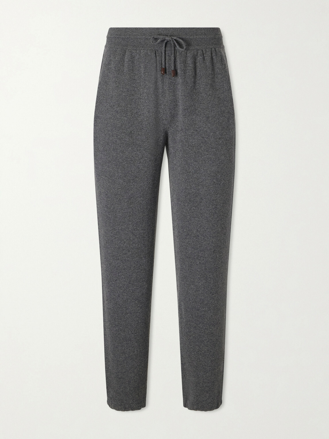 Loro Piana - Merano Tapered Cashmere Trousers - Gray