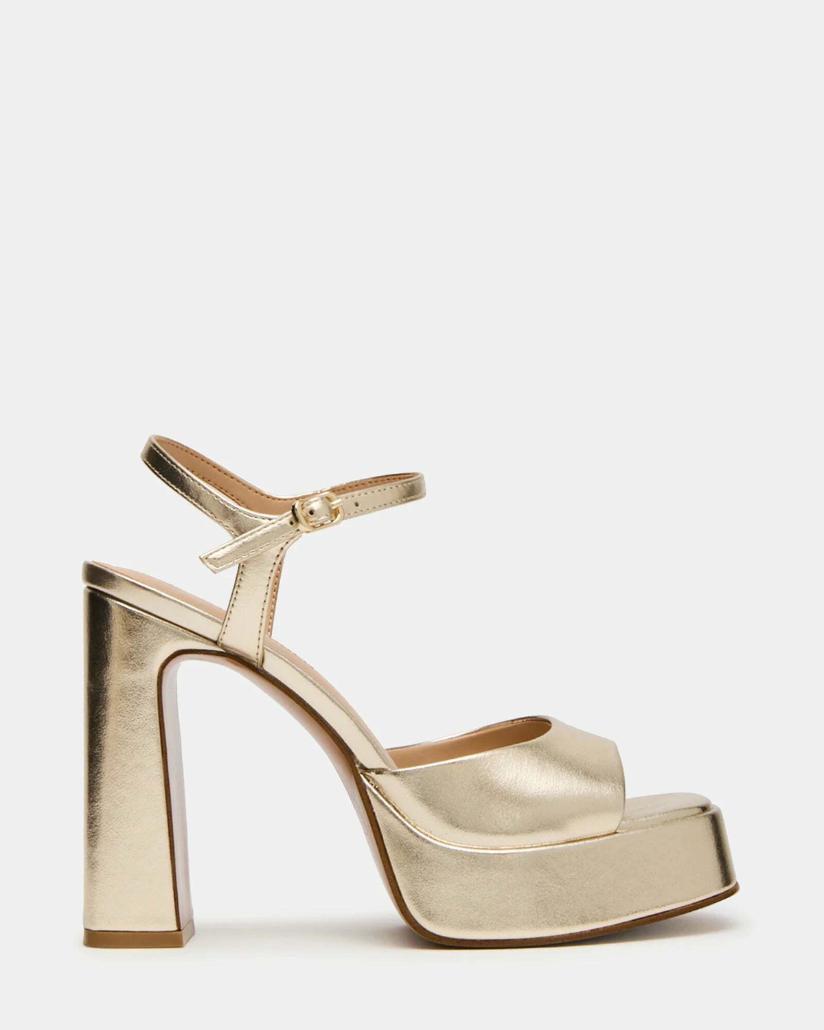 Steve Madden Liandra Heels in Gold