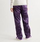 TOM FORD - Satin-Jersey Track Pants - Purple