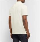 Sunspel - Riviera Slim-Fit Cotton-Mesh Polo Shirt - Off-white