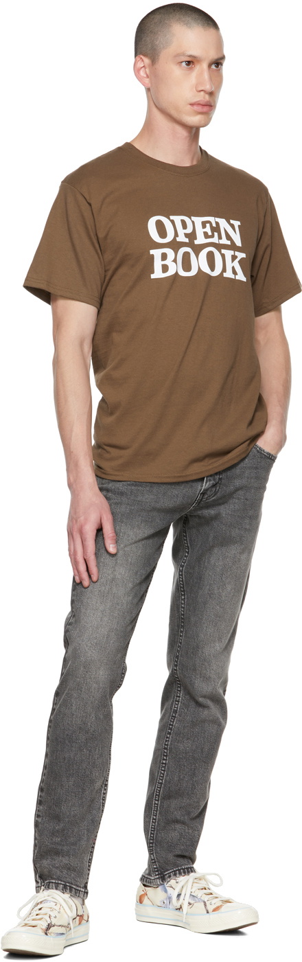 Cowgirl Blue Co Brown 'Open Book' T-Shirt