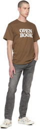 Cowgirl Blue Co Brown 'Open Book' T-Shirt