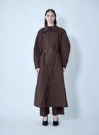 Issey Miyake Akimbo Oversized Trench Coat
