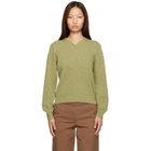 Nothing Written Green Marsh V-Neck Pullover Sweater