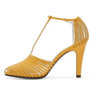 Givenchy Yellow Mignon Cage Sandals