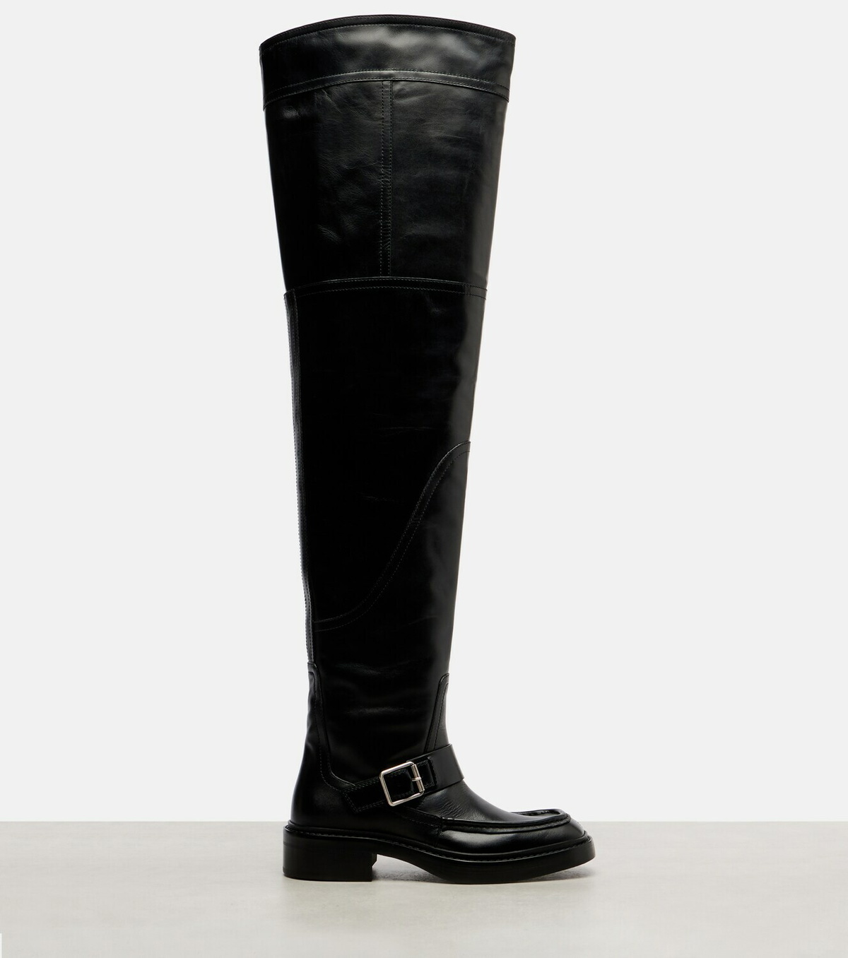 Saint Laurent Joe leather over-the-knee boots
