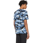 Valentino Blue New Camo T-Shirt