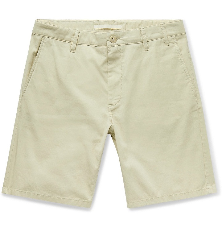 Photo: Norse Projects - Aros Garment-Dyed Cotton-Twill Shorts - Neutrals