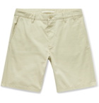 Norse Projects - Aros Garment-Dyed Cotton-Twill Shorts - Neutrals