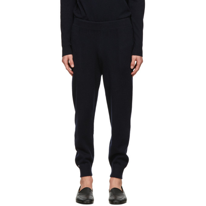 extreme cashmere Navy N°56 Yogi Lounge Pants extreme cashmere