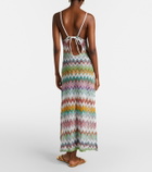 Missoni Zigzag lamé maxi dress